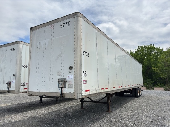2014  WABASH  DVCVHPC  53'  VAN TRAILER