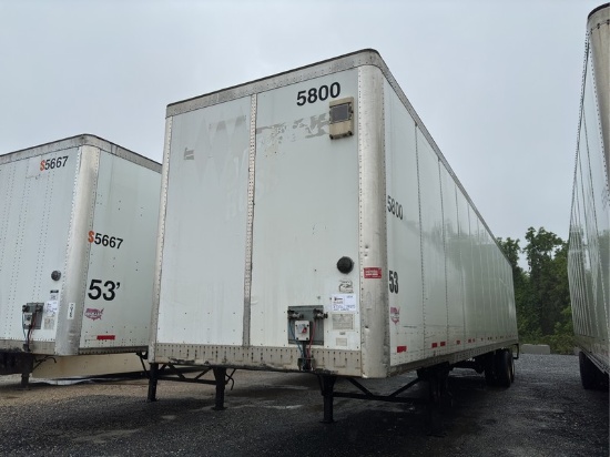 2014  WABASH  DVCVHPC  53'  VAN TRAILER