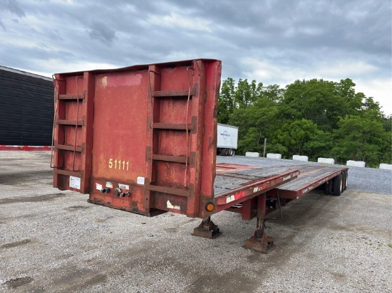 2004  FONTAINE  EXTENDABLE  48'  DROP DECK TRAILER