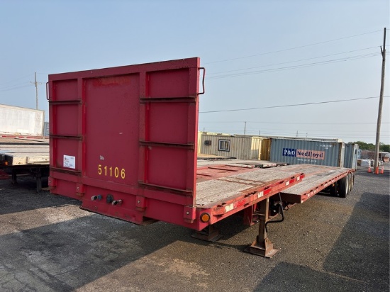 2004  FONTAINE  TPTT44865SPK EXTENDABLE  48'-65'  DROP DECK TRAILER