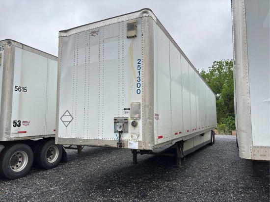 2012  WABASH   DVCVHPC  53'  VAN TRAILER