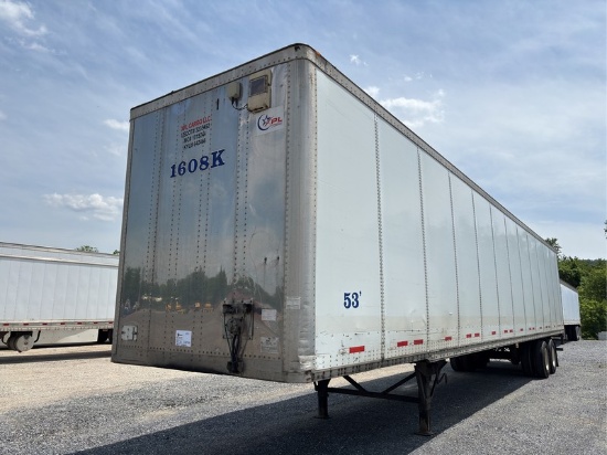 2007  WABASH  DVCVHPC  53'  VAN TRAILER