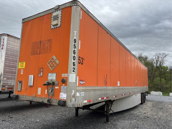 2005  WABASH  DVCDHPC  53'  VAN TRAILER