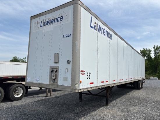 2005  WABASH  DVCVHPC  53'  VAN TRAILER
