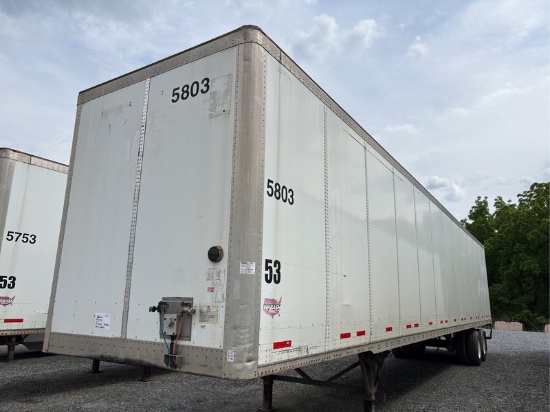 2014  WABASH  DVCVHPC  53'  VAN TRAILER