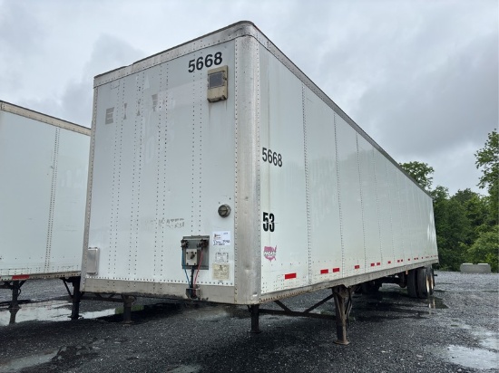 2014  WABASH  DVCVHPC  53'  VAN TRAILER