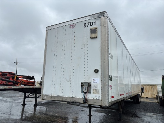 2014  WABASH   DVCVHPC  53'  VAN TRAILER