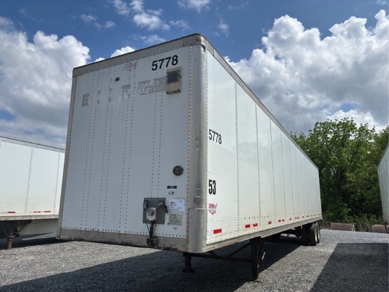 2014  WABASH   DVCVHPC  53'  VAN TRAILER