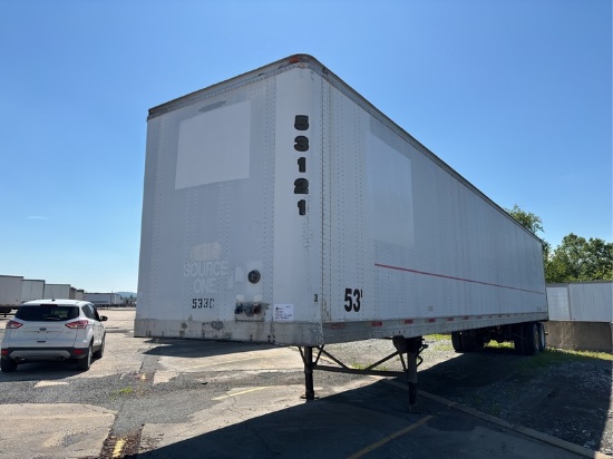 2001  TRAILMOBILE  53'  VAN TRAILER