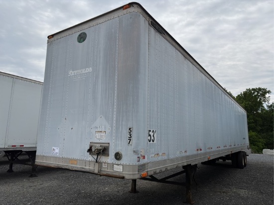 2000  GREAT DANE  53'  VAN TRAILER
