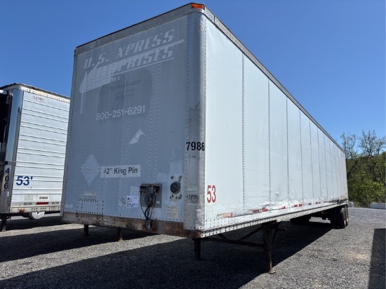 2000  WABASH  DVCVHPC  53'  VAN TRAILER