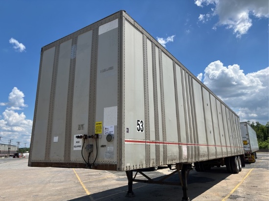 1993  WABASH  53'  VAN TRAILER