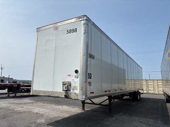 2014  WABASH  DVCVHPC  53'  VAN TRAILER