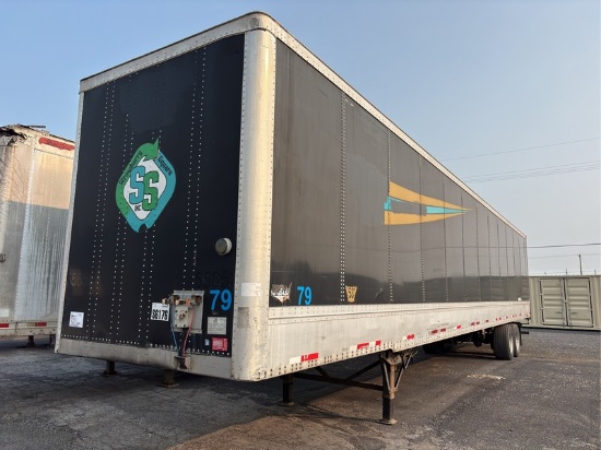 2008  WABASH   53'  VAN TRAILER