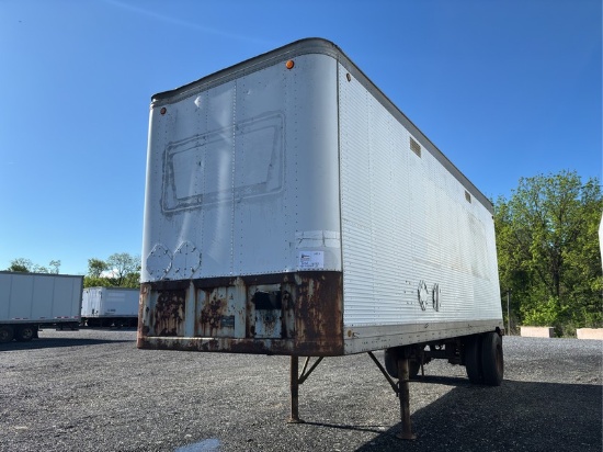 1984  FRUEHAUF  28'  PUP TRAILER