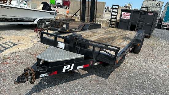 2012  PJ  24'  EQUIPMENT TRAILER