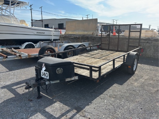 2010   TOP BRAND  EATG612  12'  TAG TRAILER