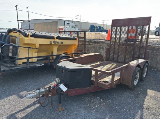 2005  BURKHOLDER  13'  TAG TRAILER