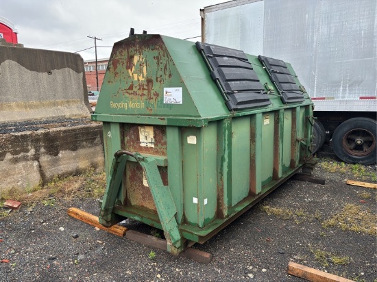 THOMPSON FABRICATION  12 CU YARD  ROLL-OFF  DUMPSTER