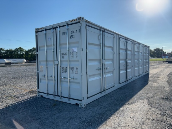 40'  HIGH CUBE MULTI DOOR  SHIPPING CONTAINER