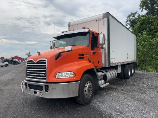 2016 Mack Cxu613 Box Truck