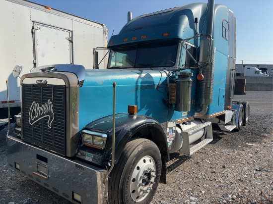 2000 FREIGHTLINER LONG CONVENTIONAL T/A SLEEPER, NON-RUNNER