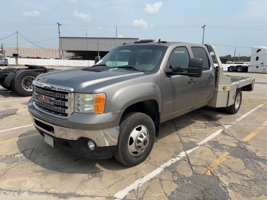 2013 Gmc 3500 Flatbed Truck
