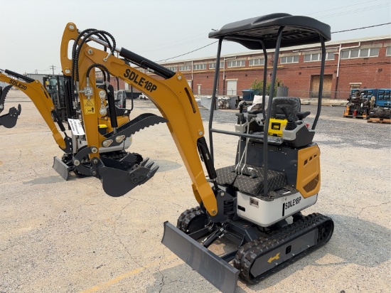 2025 Slde18p Mini Compact Excavator