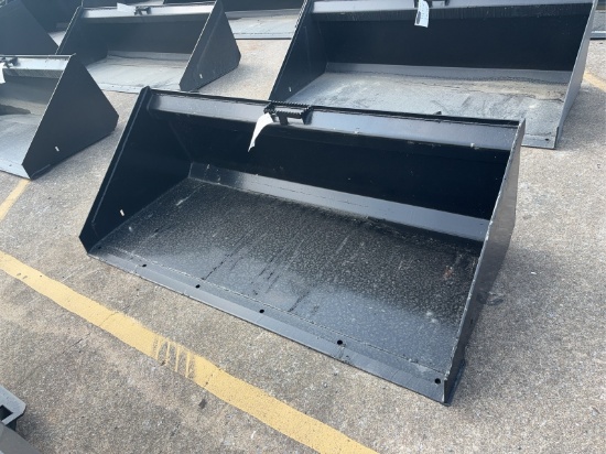 Mid State 68" Low Profile Bucket Skid Steer Attachment