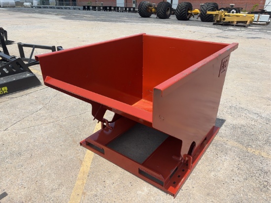 2.0 Cy Self Dumping Hopper Forklift Attachment