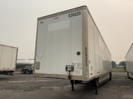 2016 Wabash Dvcvhpc 53' Van Trailer