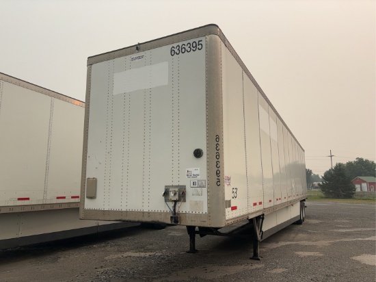 2016 Wabash Dvcvhpc 53' Van Trailer