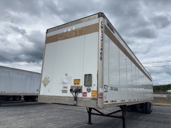 2015 Great Dane 53' Van Trailer