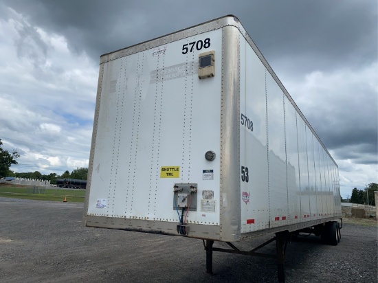 2014 Wabash Dvcvhpc 53' Van Trailer