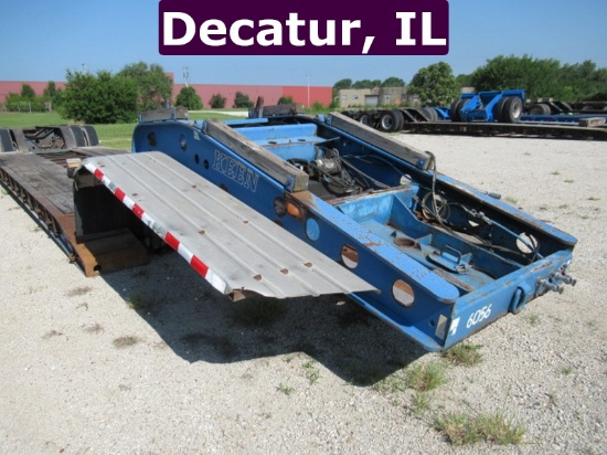 2000 Fontaine Mechanical Detach 53' Lowboy Trailer