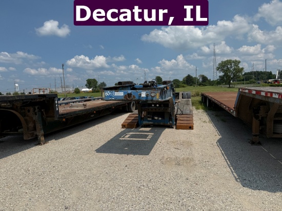 1999 Fontaine Mechanical Detach 53' Lowboy Trailer