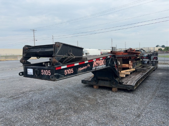 1987 Talbert Rgn Mechanical Detach 53' Lowboy Trailer