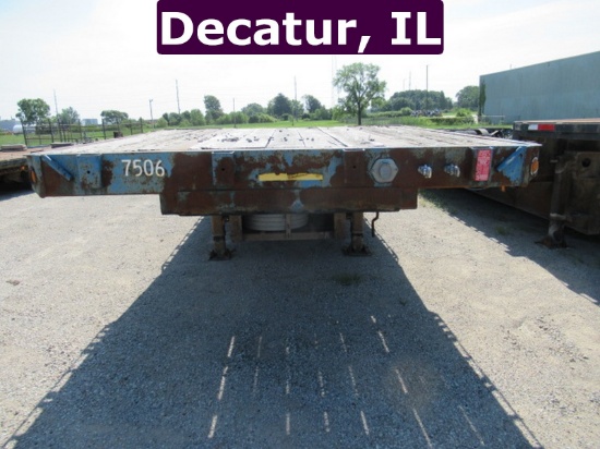 2004 Fontaine 53' Drop Deck Trailer