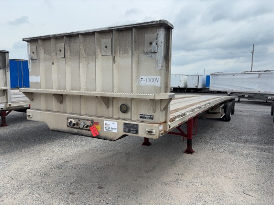 2013 Transcraft/ Benson Af48102-2-524 48' Flatbed Trailer