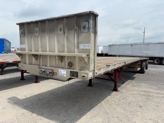 2013 Transcraft /Benson Af48102-2-524 48' Flatbed Trailer