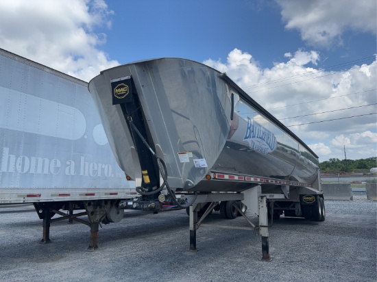 2019 MAC 40' FRAMELESS END DUMP TRAILER