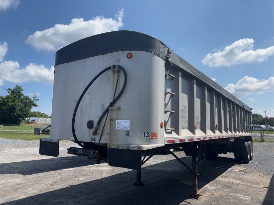 2000 TRAIL KING 39' FRAMELESS END DUMP TRAILER