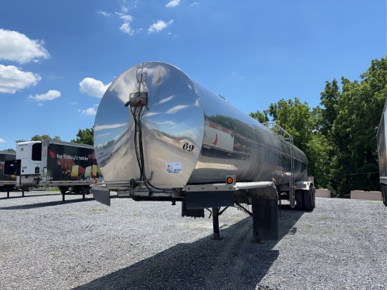 1998 WALKER MILK 44' TANKER TRAILER