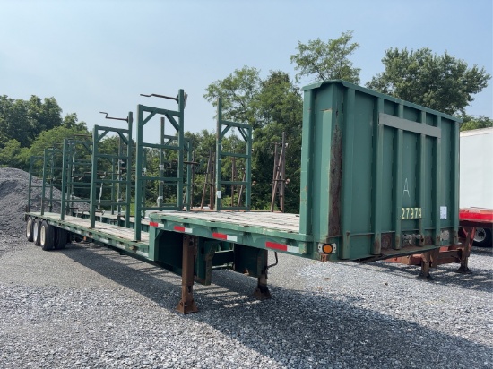 1985 Trailmobile F73t-6kea 48' Drop Deck Trailer