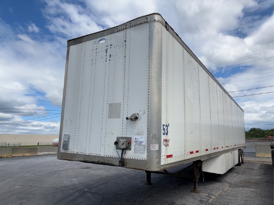 2011 Wabash Dvcvhpc 53' Van Trailer