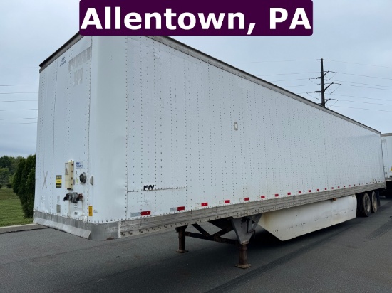 2010 Hyundai 53' Van Trailer