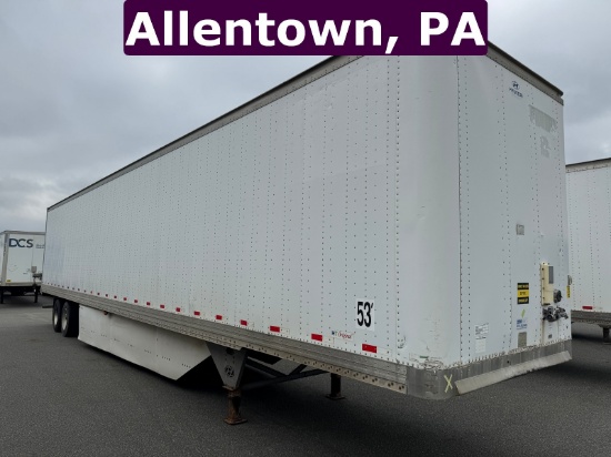2010 Hyundai 53' Van Trailer