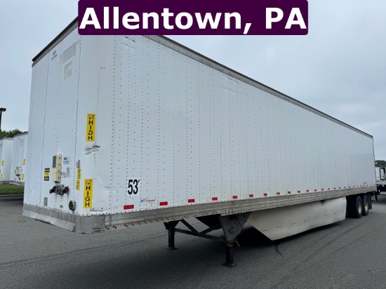 2010 Hyundai 53' Van Trailer