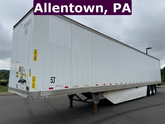 2010 Hyundai 53' Van Trailer