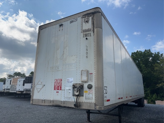 2010 Wabash 53' Van Trailer